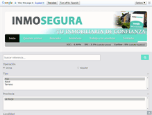 Tablet Screenshot of inmosegura.com